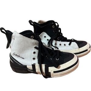 Yohji Yamamoto Vessel High Top Sneakers Size 6/7.5